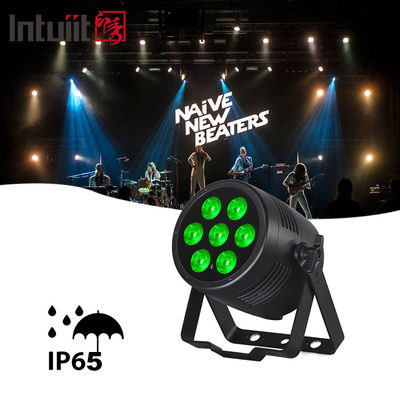 7x20W RGBWAUv 6in1 প্যার আপলাইট LED প্যার স্টেজ আলো