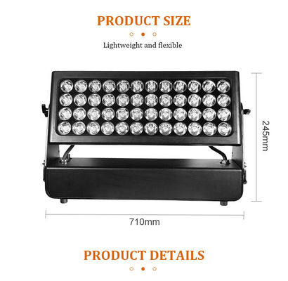পেশাদার জলরোধী আইপি 65 1500W আরজিবিডাব্লু 4 ইন 1 সিটি কালার ওয়াশ লাইট নেতৃত্বাধীন বন্যা আলো নেতৃত্বাধীন ওয়াল ওয়াশার