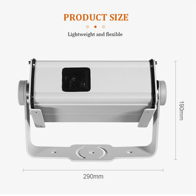 RGBW রঙিন নেতৃত্বাধীন গাছের আলো DMX512 ডায়নামিক ফায়ারফ্লাই তারকা আকাশ লেজার প্রজেকশন ল্যাম্প বহিরঙ্গন বাগান ল্যান্ডস্কেপ বায়ুমণ্ডল আলো