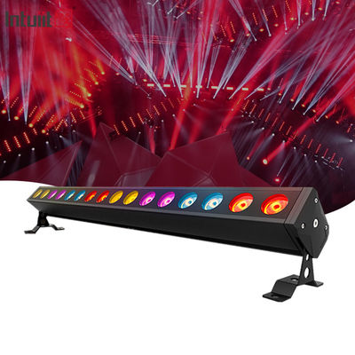 পেশাদার স্টেজ এফেক্ট লাইট 1 মিটার দৈর্ঘ্য DMX 16x5W RGBW 6in1 ওয়াল ওয়াশার LED পিক্সেল বার
