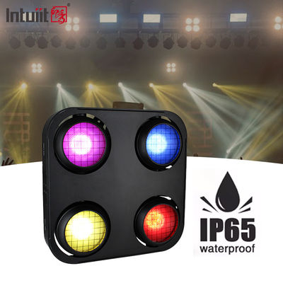 4x90w DMX512 নিয়ন্ত্রিত RGB LED স্টেজ লাইটিং জলরোধী ব্লাইন্ডার লাইট, অ্যালুমিনিয়াম বডি IP65 সহ