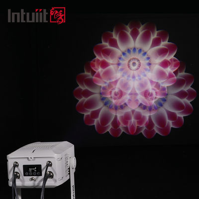 100W এলইডি ঘোরানো বিজ্ঞাপন লোগো লাইট আউটডোর আইপি 65 ওয়াটারপ্রুফ কাস্টম প্যাটার্ন গোবো প্রজেক্টর