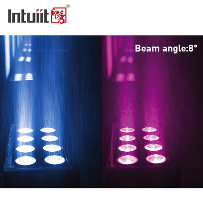 LED 8x15W RGBW ওয়াল ওয়াশার হোটেল ভিলা বহিরাগত ওয়াল ল্যান্ডস্কেপ LED ল্যাম্প বিল্ডিং আলো বাগান ল্যান্ডস্কেপ প্রসাধন বহিরঙ্গন জন্য