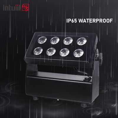 8x15W ব্যাটারি চালিত এলইডি ফ্লাডলাইট আউটডোর ওয়্যারলেস আরজিবিডাব্লু 4 ইন 1 রিচার্জেবল আপলাইট প্যার লাইটস এলইডি প্যারা ফিস্টাস ডিজে