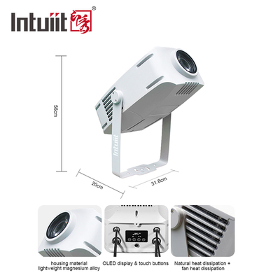 200W IP65 Outdoor Gobo LED Logo Projector Light for theme parks