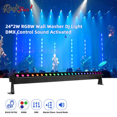 24*2W RGBW 4in1 LED ওয়াল ওয়াশার বার