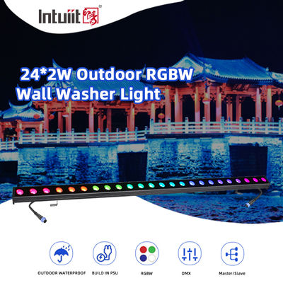 24*2W LED ওয়াল ওয়াশার লাইট Ip65 LED ওয়াল ওয়াশার লাইট