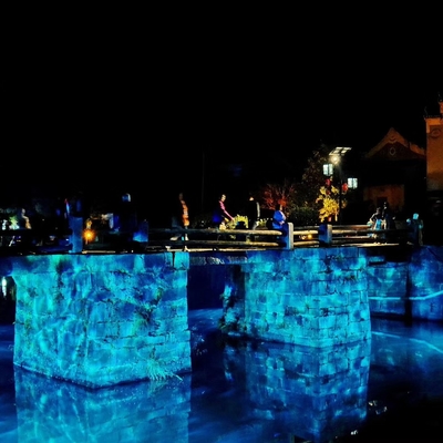 100W প্রজেক্টর জল তরঙ্গ আলো আউটডোর সমুদ্রের ঢেউ জল কাস্টমাইজড প্যাটার্ন আলো