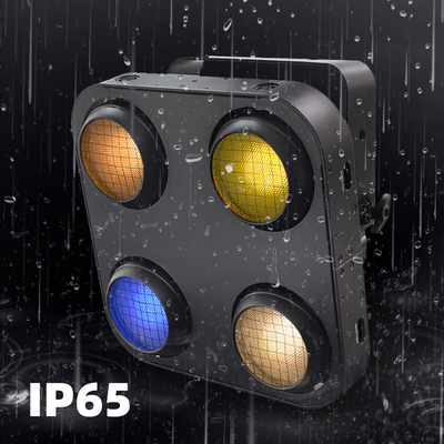 4X90W 4 আই LED কোব ব্লাইন্ডার লাইট অ্যাম্বার উষ্ণ সাদা 2 ইন 1 আইপি 65 ওয়াটারপ্রুফ LED স্টেজ লাইট