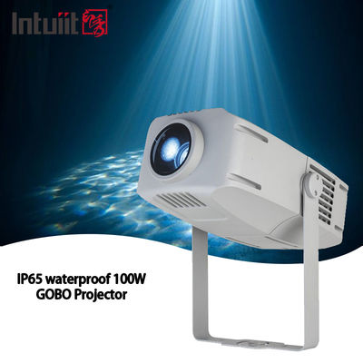 Outdoor 100W Decorative Blue Dynamic Water Wave Light Led Ocean Stage Ripple Lamp Advertisement logo Gobo Projector