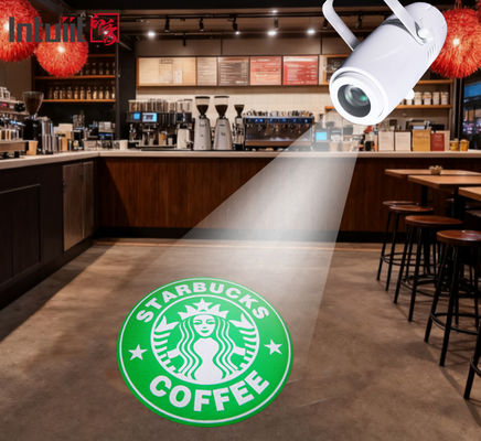 ফ্রি কাস্টম লোগো গোবো প্রজেক্টর বিজ্ঞাপন লাইট 40W LED সাইন ওয়াল প্রজেকশন ল্যাম্প IP20