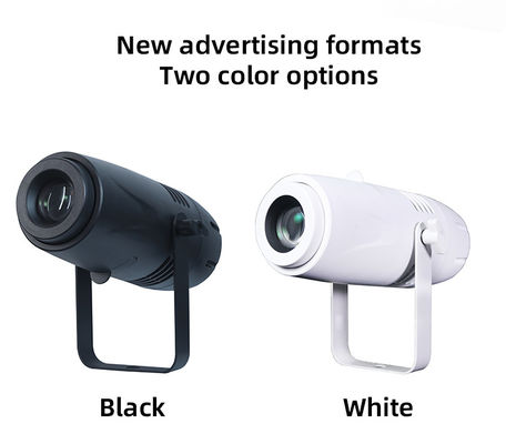 ফ্রি কাস্টম লোগো গোবো প্রজেক্টর বিজ্ঞাপন লাইট 40W LED সাইন ওয়াল প্রজেকশন ল্যাম্প IP20