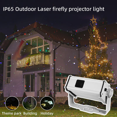 Outdoor 13w Starry Sky Star Laser Light IP65 Rainproof Rgb Firefly Laser Light Garden Party Decor Lamp