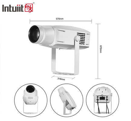 বিজ্ঞাপনের জন্য 400W আউটডোর IP65 LED লোগো গোবো প্রজেক্টর লাইট জল তরঙ্গ প্রভাব আবহাওয়া প্রতিরোধী