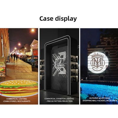 60W IP65 Waterproof Commercial Advertising Gobo Led Logo Floor Projection Lamp