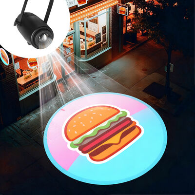 60W IP65 Waterproof Commercial Advertising Gobo Led Logo Floor Projection Lamp