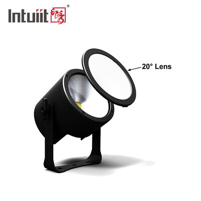 120W 4in1 Rgbw রঙিন COB PAR স্টেজ লাইট উচ্চ শক্তির কোব প্যার লাইট