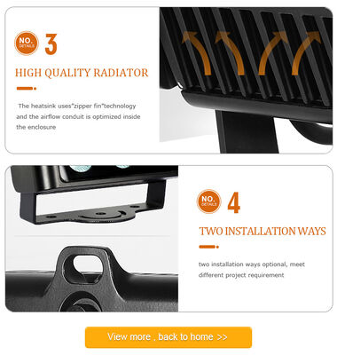 এলইডি আইপি65 আউটডোর জলরোধী 80w RGBW 4in1 ওয়াশ সিটি কালার লাইট DMX512/অটো কন্ট্রোল ডিজে ডিস্কো পার্টি ক্লাব এর জন্য