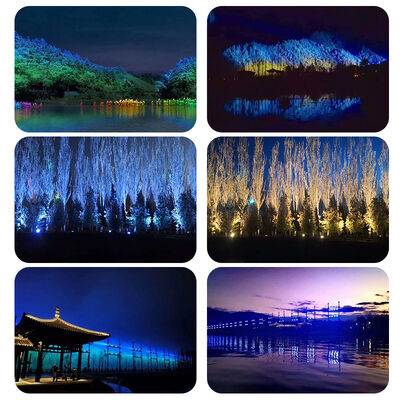 আরজিবিডব্লিউ স্টেজ লাইট আউটডোর ফ্লাডলাইট নেতৃত্বাধীন বন্যা 1500W জলরোধী নেতৃত্বাধীন উচ্চ ক্ষমতা ডিজে ওয়াল ওয়াশার লাইট