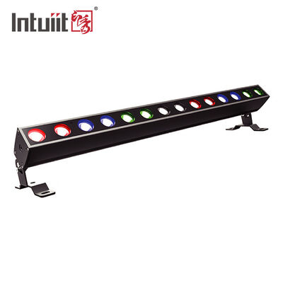 140W RGBW 4in1 IP65 ওয়াটারপ্রুফ এলইডি লিনিয়ার ওয়াল ওয়াশার 14x10W DMX512/RDM সিটি কালার বিল্ডিং লাইটিং