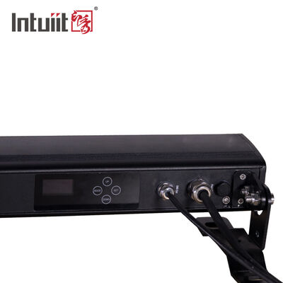 আইপি 65 14 * 10 ডাব্লু আরজিবিডাব্লু 4 ইন 1 এলইডি ওয়াল ওয়াশার বার লাইট প্রজেকশন লাইট আউটডোর লিনিয়ার ডিএমএক্স 512