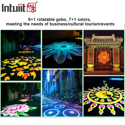 কাস্টমাইজযোগ্য 400w গোবো প্রজেক্টর আইপি65 জলরোধী কাস্টম লোগো ল্যাম্প এলইডি বিজ্ঞাপন আলো