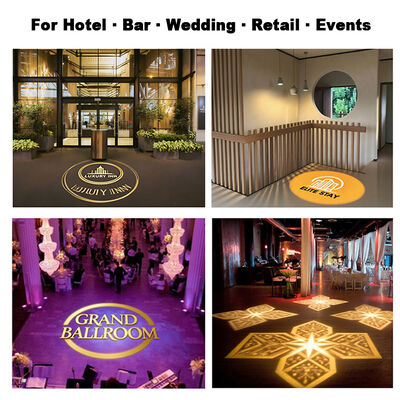 LED 40W হাই ডিফিনিশন বিজ্ঞাপন প্রজেক্টর সিই RoHs গোবো লোগো প্রজেক্টর লাইট