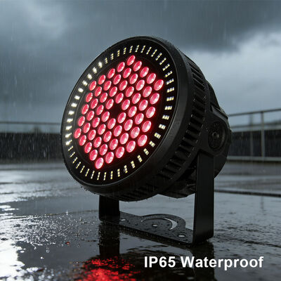 ৬০*১২W RGBW 4in1 IP65 আউটডোর LED PAR ক্যান আপলাইটিং সেট DMX512 স্টেজ ওয়াশ লাইট ওয়েডিং ইভেন্ট বিল্ডিং ফাসাদের জন্য