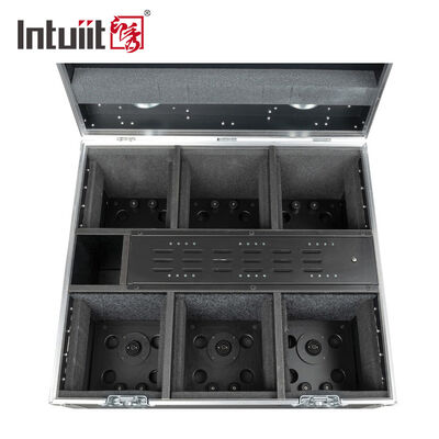 IP54 Remote Control Wedding Stage Battery Led Uplight Rgb Wireless Dj Light Bar Dmx512 4x12W Led Spotlights