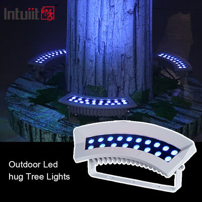 Professional 36W RGBW LED Landscape Flood Light IP65 Outdoor Tree Uplighting for Park Architecture Project