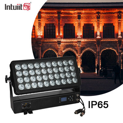 পেশাদার 400W LED আউটডোর স্টেজ লাইট RGBW 4in1 40x10W IP65 ফ্লাড লাইট DMX512 কনসার্ট ইভেন্ট ফেস্টিভাল শো জন্য ওয়াশ লাইট