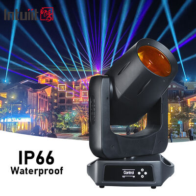 আইপি 66 ওয়াটারপ্রুফ 100W সিএমওয়াই লেজার মুভিং হেড লাইট আল্ট্রা সংকীর্ণ 0.8 ডিগ্রি বিম এঙ্গেল আউটডোর স্টেজ আলোকসজ্জা DMX512