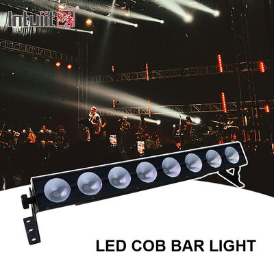 চার্চ স্টুডিও ইভেন্টের জন্য 8x15W RGB 3-in-1 DMX512 LED লিনিয়ার ওয়াল ওয়াশার স্টেজ বার লাইট ইনডোর ওয়াশ লাইটিং