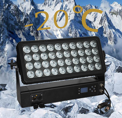 সিটি কালার ওয়াশ 400W LED ওয়াল ওয়াশার লাইট RGBW 4in1 অ্যালুমিনিয়াম খাদ IP65 DMX512