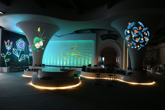 হাই বিল্ডিং 400W আউটডোর গোবো প্রজেক্টর ওয়াটারপ্রুফ জুম LED ইফেক্ট লাইট কাস্টমাইজড