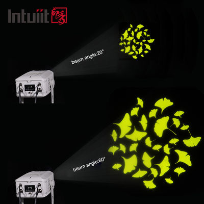 100W LED লোগো GOBO প্রজেক্টর IP65 জলরোধী ডিজে এফেক্ট লাইট হোটেলের জন্য কোম্পানি বিজ্ঞাপন