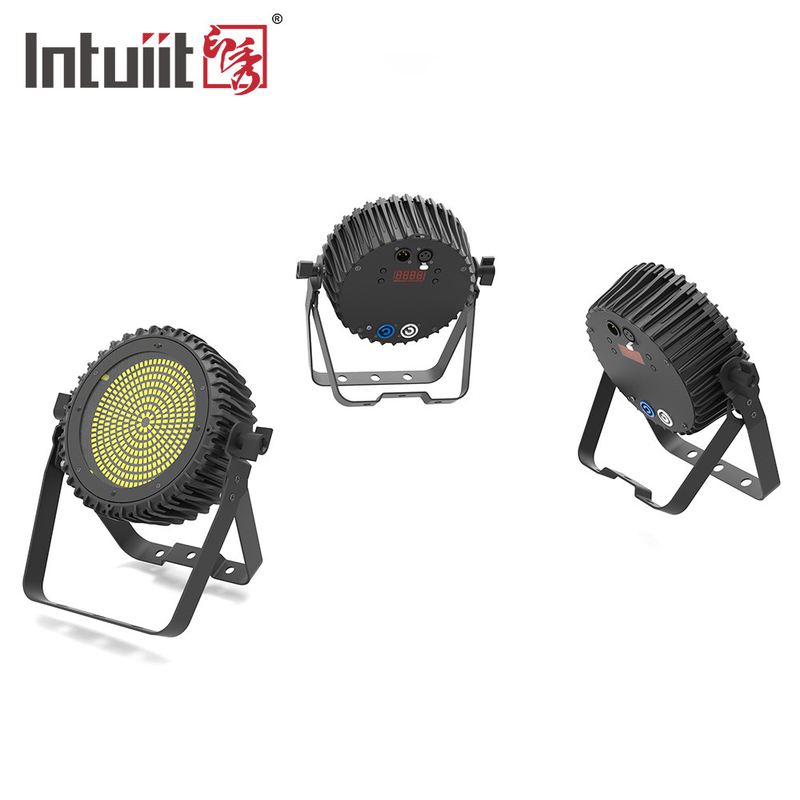 মিনি এলইডি ফ্ল্যাট পার লাইট 120W ডিজে হোয়াইট কালার স্ট্রোব এফেক্ট বার
