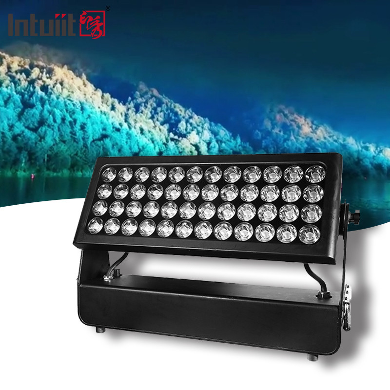 1500W ওয়াল ওয়াশার আইপি 65 মঞ্চ আলো আরজিবিডাব্লু প্রজেকশন ল্যাম্প জলরোধী ল্যান্ডস্কেপ আলো DMX512 পূর্ণ রঙের নেতৃত্বাধীন বন্যা আলো