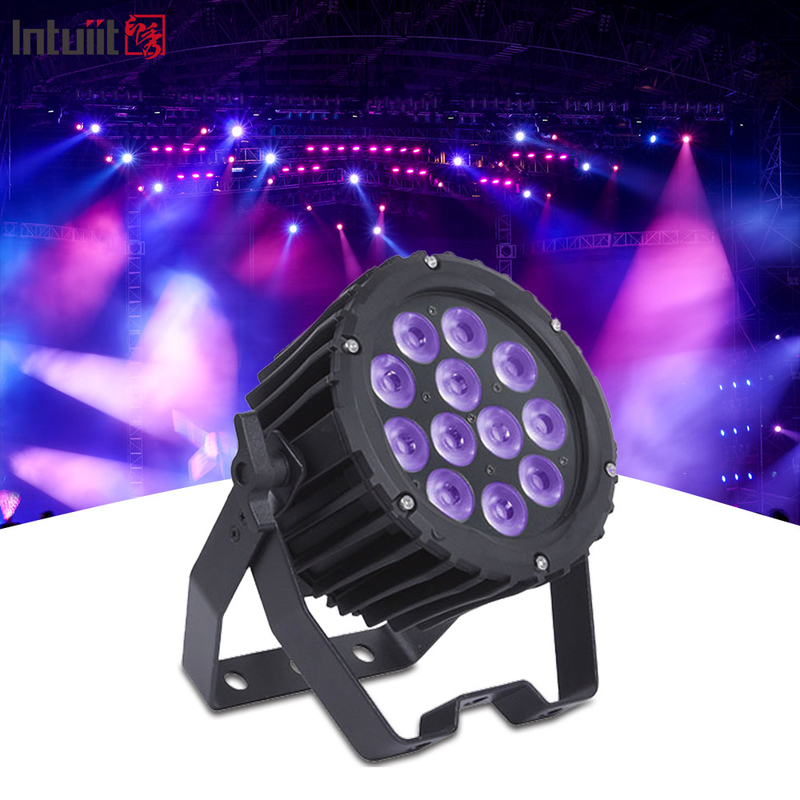উচ্চ উজ্জ্বলতা 12x3W 3In1 Rgb Led Par Light 12 Led Par Can স্টেজ লাইট বার ডিজে বিয়ের