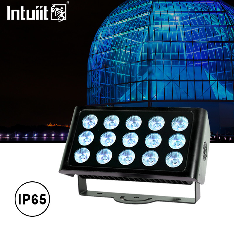 হাই পাওয়ার ওয়াটারপ্রুফ আউটডোর Ip65 Rgbw Dmx 512 80W LED ওয়াল ওয়াশ ফ্লাড লাইট