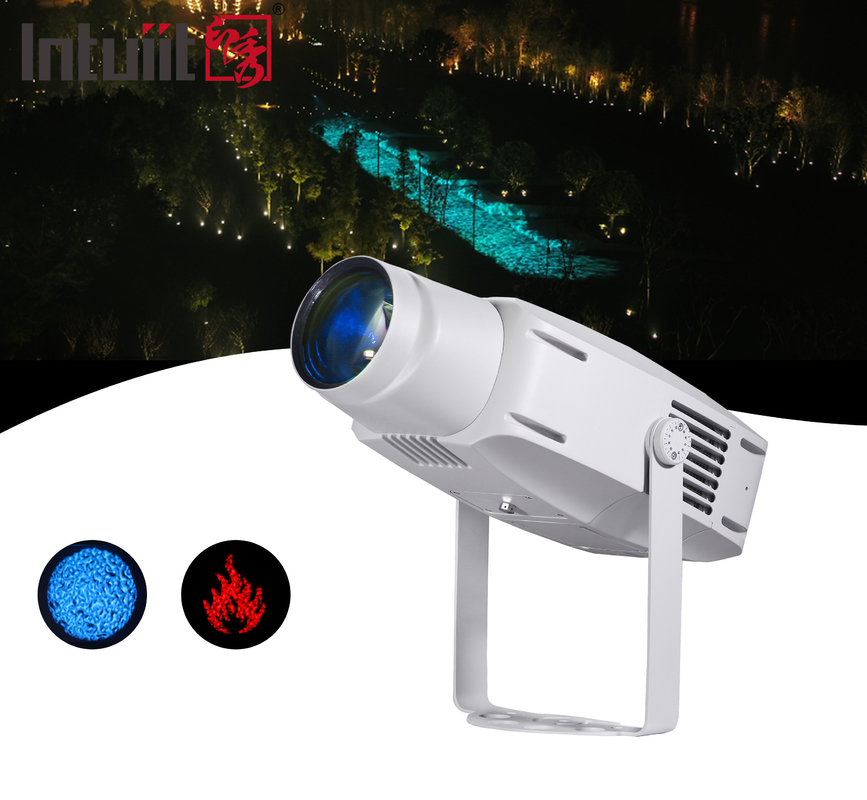 400W RGBW LED ডায়নামিক ওয়াটার রিপল লাইট প্যাটার্ন বায়ুমণ্ডলীয় ল্যাম্প আউটডোর ওয়াটারপ্রুফ আইপি 65 প্রজেকশন লাইট