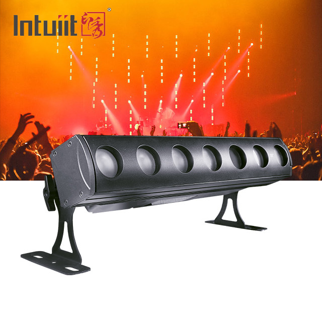 DMX Rgbw রঙ পরিবর্তন 7x15W ওয়াশ বার হালকা Ip65 LED ওয়াল ওয়াশার আউটডোর