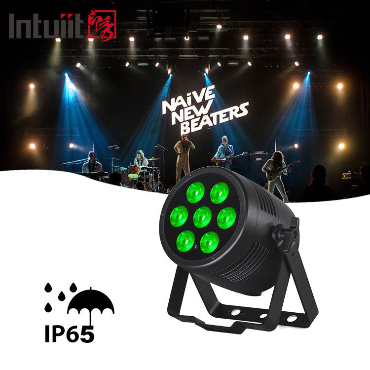 7x20W RGBWAUv 6in1 প্যার আপলাইট LED প্যার স্টেজ আলো
