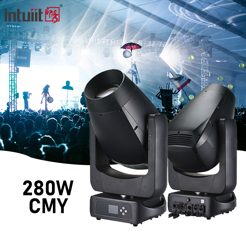 280W LED আউটডোর আইপি 66 ওয়াটারপ্রুফ সিএমওয়াই বিম স্পট ওয়াশ বিএসডাব্লু মুভিং হেড লাইট LED মুভিং হেড বিম লাইট