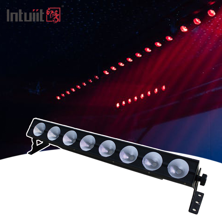 8*15W DMX RGB 3IN1 LED Linear Bar Indoor Stage Lights Wall Washer for bar Wedding