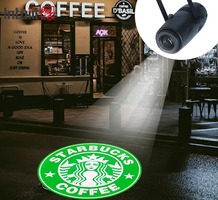 লোগো লাইট প্রজেক্টর এলইডি 40W ঘোরানো গোবো প্রজেক্টর লাইট