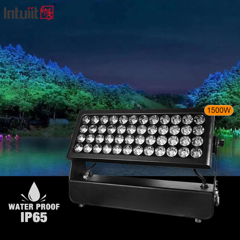 কারখানা পাইকারি 2000W LED ফ্লাড লাইট আউটডোর আইপি 65 48x40W আরজিবিডাব্লু 4 ইন 1 আর্কিটেকচারাল ওয়াশ লাইট সিটি বিউটিফিকেশন প্রকল্পের জন্য