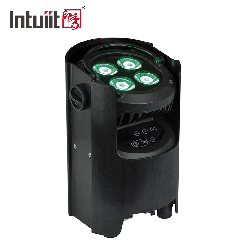 240V ব্যাটারি চালিত LED স্টেজ লাইট বার Rgbw 4 ইন 1 DJ ইভেন্ট ওয়েডিং ওয়্যারলেস LED আপলাইট