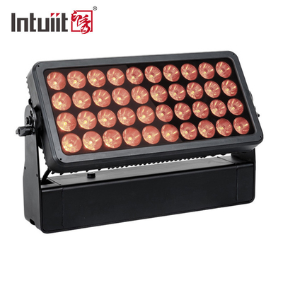 প্রজেকশনের জন্য সিটি বিল্ডিং 40X10W RGBW LED ওয়াল ওয়াশ ফ্লাড লাইট