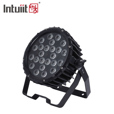 24x3W RGB 3 ইন 1 আউটডোর এলইডি পার ক্যান স্টেজ লাইট ডিএমএক্স কন্ট্রোল বিয়ের পার্টি কনসার্টের জন্য